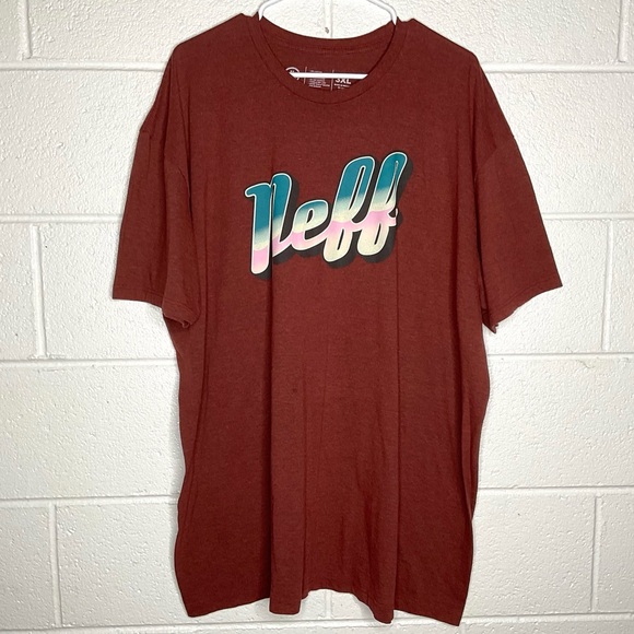 < Neff Plus Size Men’s Logo Graphic Tee Size 3X > - Picture 2 of 4